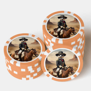Meerkat On A Horse: Could Be The Lone Stranger Poker Chips