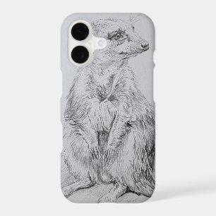 Meerkat on a i-phone 7 case