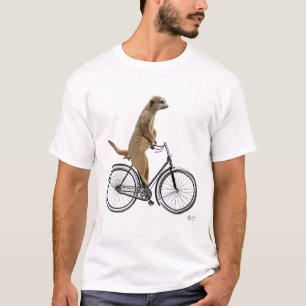 Meerkat on Bicycle T-Shirt