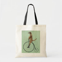 Meerkat on Black Penny Farthing 2