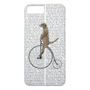 Meerkat on Black Penny Farthing Case-Mate iPhone Case