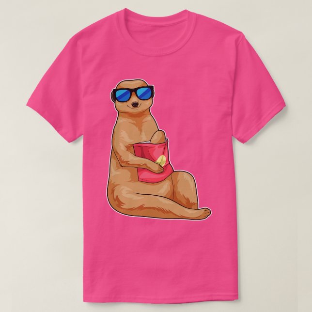 Meerkat Shopping bag T-Shirt (Design Front)