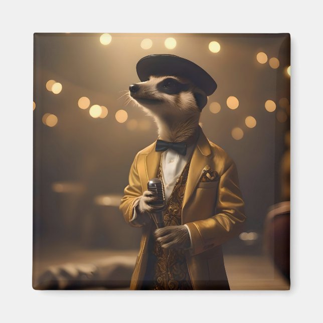 Meerkat Sinatra,  Magnet (Front)