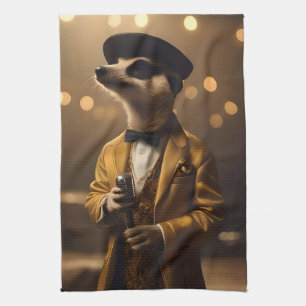 Meerkat Sinatra, Tea Towel