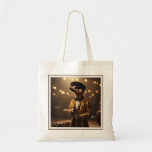 Meerkat Sinatra, Tote Bag