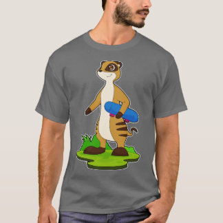 Meerkat Skater Skateboard T-Shirt