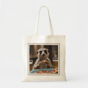 Meerkat Sneaky Lunchtime,  Tote Bag