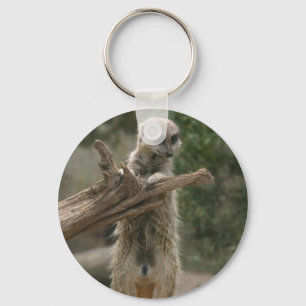 Meerkat Standing Keychain