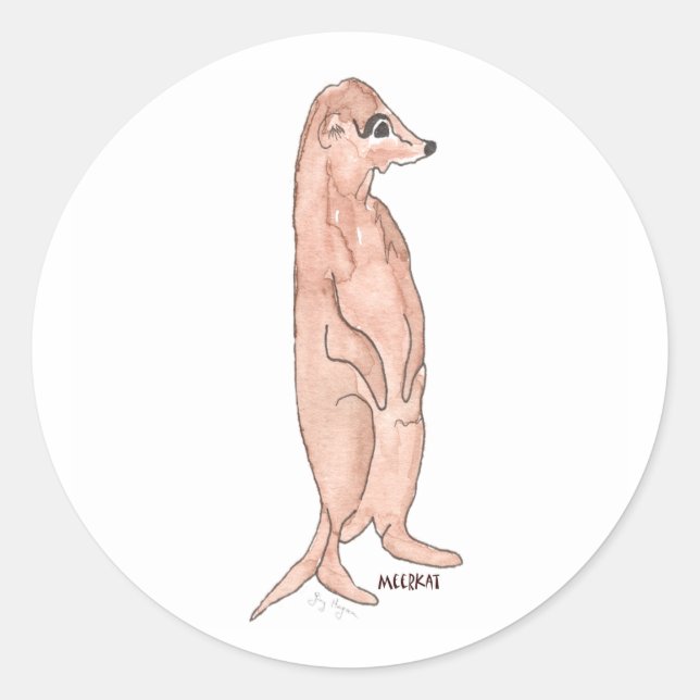 Meerkat Sticker (Front)