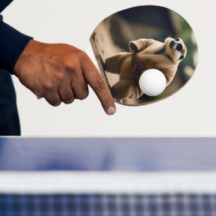 Meerkat Sumo Wrestler, Ping Pong Paddle