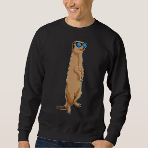 Meerkat Sunglasses Sweatshirt