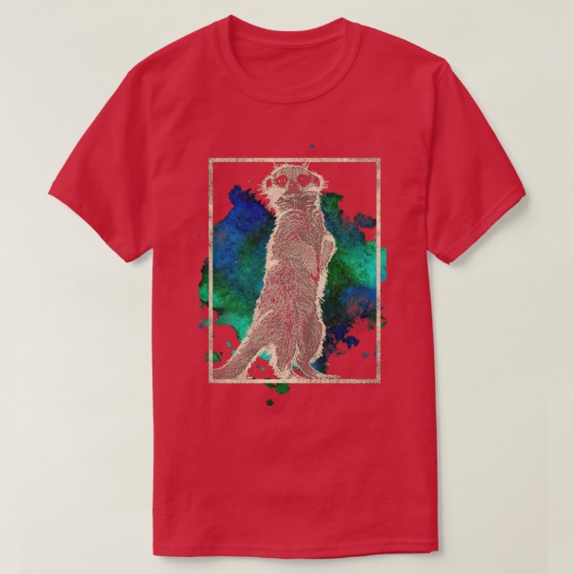 Meerkat Suricate1 T-Shirt (Design Front)
