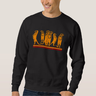 Meerkat Surikate Animal Africa 4 Sweatshirt