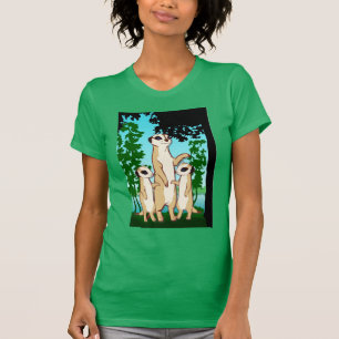 Meerkat T shirt, Family walk T-Shirt