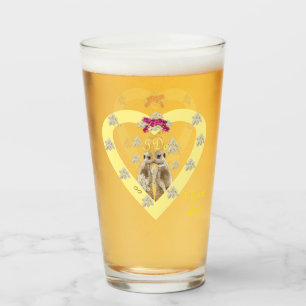 Meerkat Wedding Day, Glass