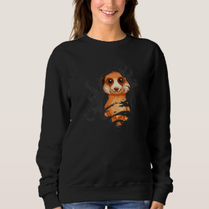 Meerkat Wild Small Animal Whisperer Halloween Sweatshirt