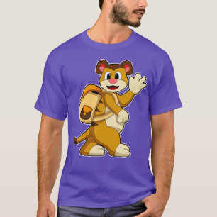 Meerkat with Backpack T-Shirt