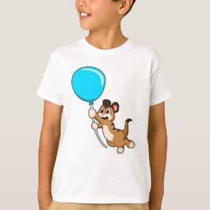 Meerkat with Balloon T-Shirt