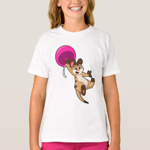Meerkat with Balloon T-Shirt