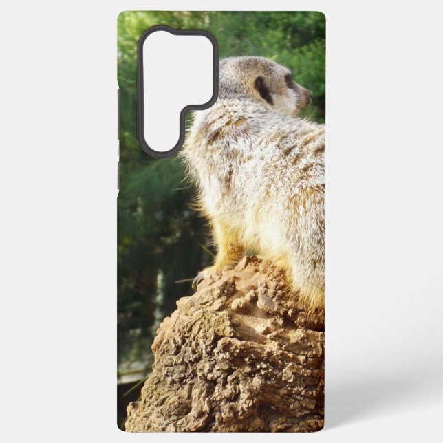 Meerkat With High Views, Samsung Galaxy S22 Ultra Case (Back)