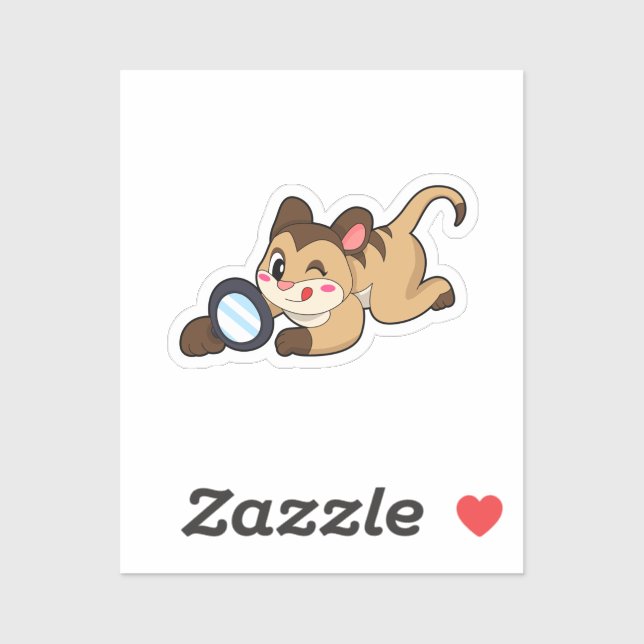 Meerkat with Magnifying glass (Sheet)