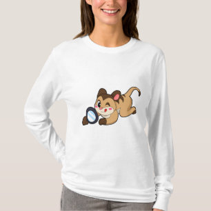 Meerkat with Magnifying glass T-Shirt