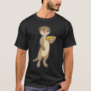 Meerkat with Pizza T-Shirt