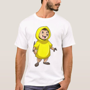 Meerkat with Raincoat T-Shirt