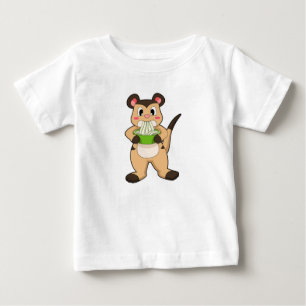 Meerkat with Ramen Baby T-Shirt