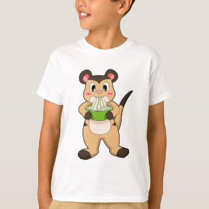 Meerkat with Ramen T-Shirt