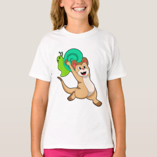Meerkat with Snail.PNG T-Shirt