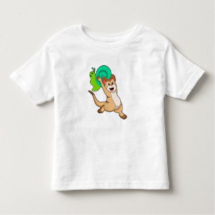Meerkat with Snail.PNG Toddler T-Shirt