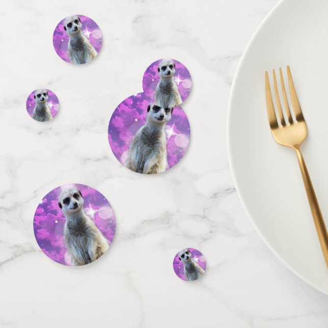 Meerkat With Sparkle, Confetti (Group)