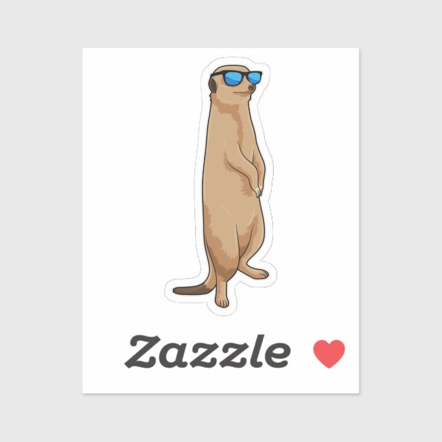 Meerkat with Sunglasses (Sheet)