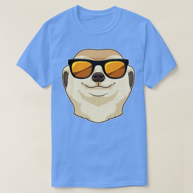 Meerkat with Sunglasses 2 T-Shirt (Design Front)
