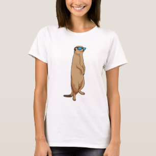 Meerkat with Sunglasses T-Shirt