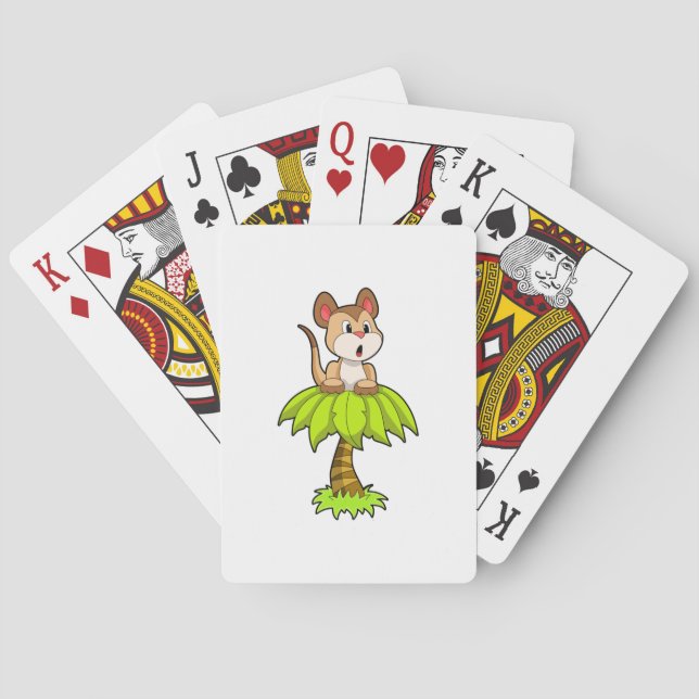 Meerkat with Tree Playing Cards (Back)
