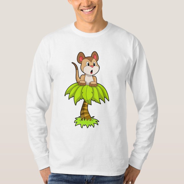 Meerkat with Tree T-Shirt (Front)