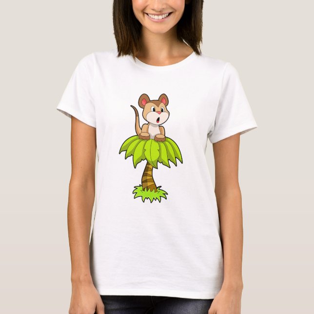 Meerkat with Tree T-Shirt (Front)