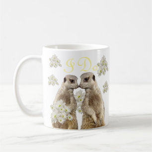 Meerkats In Love, Coffee Mug