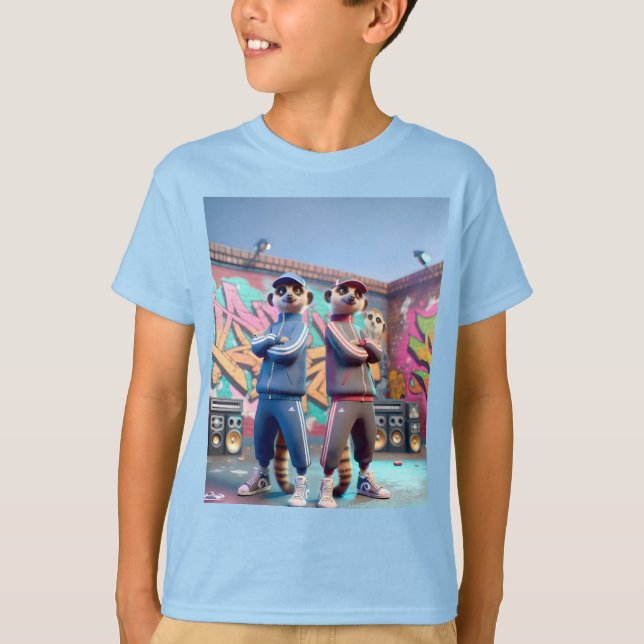  Meerkats in Tracksuits   T-Shirt (Front)