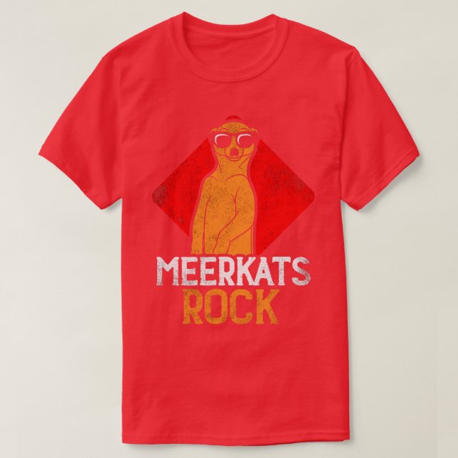 Meerkats rock T-Shirt (Design Front)
