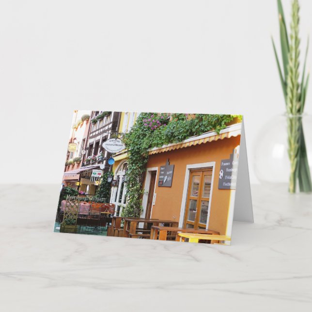 Meersburg, Germany picturesque photo Card (Front)