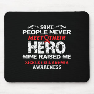Meet Hero- Sickle Cell Anaemia Awareness Supporter Mouse Pad
