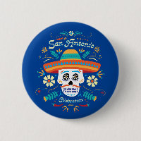 Meet-in San Antonio blue button