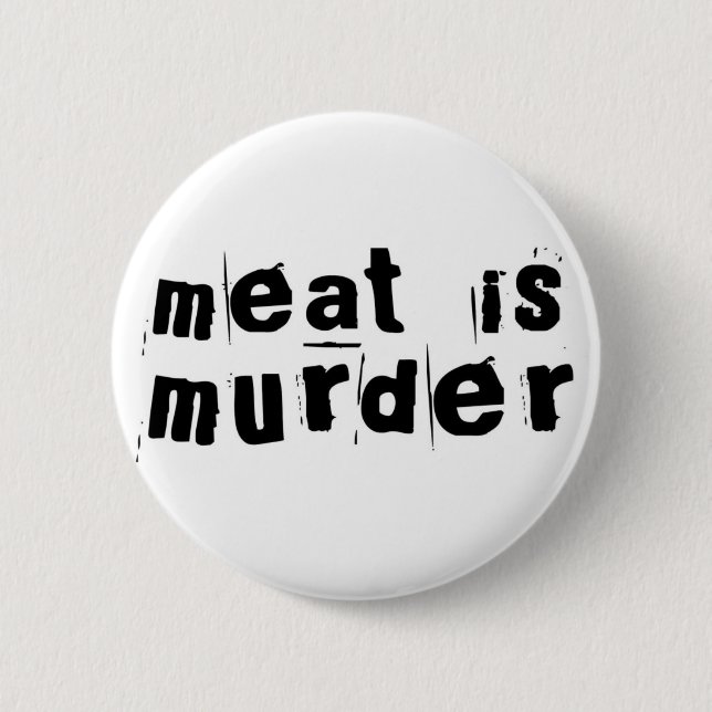 Meet Is Murder 6 Cm Round Badge (Front)