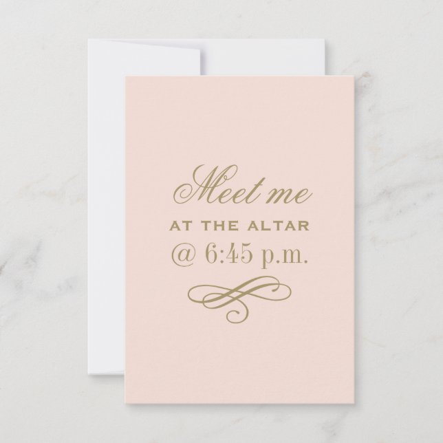 Meet Me At The Altar Blush and Antique Gold (Front)