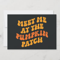 Meet Me At The Pumpkin Patch