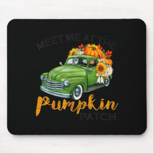Meet Me At The Pumpkin Patch Ckup Fall Thanksgivin Mouse Pad