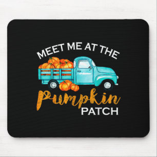 Meet Me At The Pumpkin Patch Ckup Fall Thanksgivin Mouse Pad